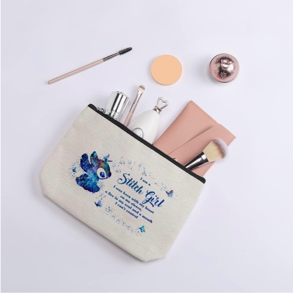 #130 Stitch Cosmetic Bag - Picture 3 of 5